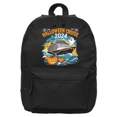 Halloween Cruise Ghost 2024 Matching Family Boo Cruise Squad 16 in Basic Backpack