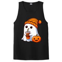 Halloween Costume Ghost Drinking Pumpkin PosiCharge Competitor Tank