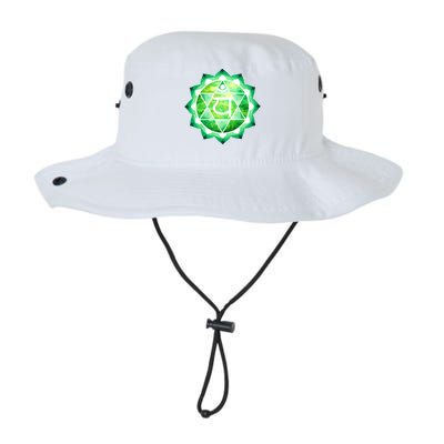 Heart Chakra Green Watercolor Lotus Dala Yoga Om Gift Legacy Cool Fit Booney Bucket Hat