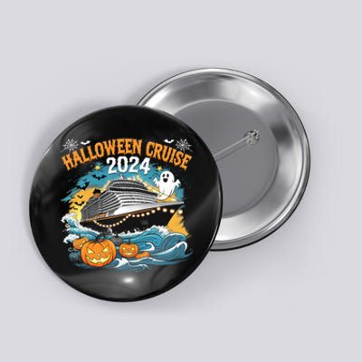 Halloween Cruise Ghost 2024 Matching Family Boo Cruise Squad Button