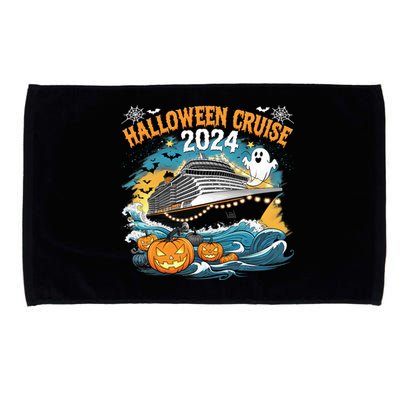 Halloween Cruise Ghost 2024 Matching Family Boo Cruise Squad Microfiber Hand Towel