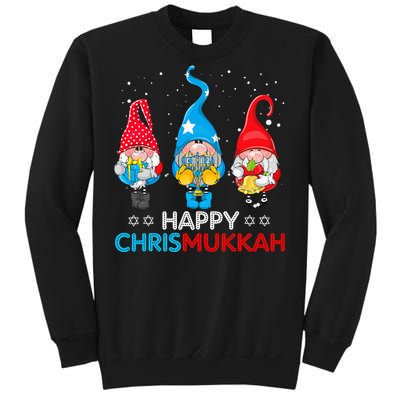 Happy Chrismukkah Gnomes Christmas Hanukkah Jewish Holiday  Sweatshirt