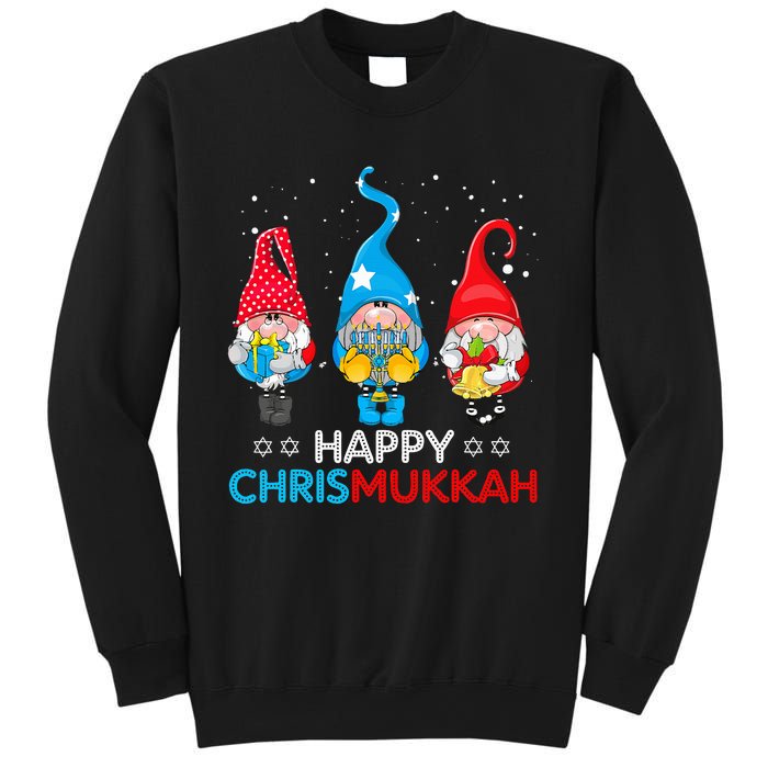 Happy Chrismukkah Gnomes Christmas Hanukkah Jewish Holiday  Sweatshirt