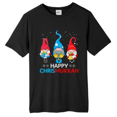 Happy Chrismukkah Gnomes Christmas Hanukkah Jewish Holiday  Tall Fusion ChromaSoft Performance T-Shirt