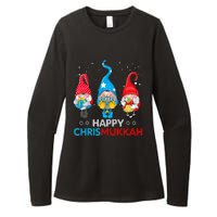 Happy Chrismukkah Gnomes Christmas Hanukkah Jewish Holiday  Womens CVC Long Sleeve Shirt