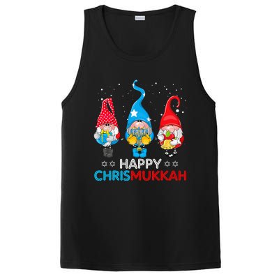 Happy Chrismukkah Gnomes Christmas Hanukkah Jewish Holiday  PosiCharge Competitor Tank