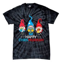 Happy Chrismukkah Gnomes Christmas Hanukkah Jewish Holiday  Tie-Dye T-Shirt