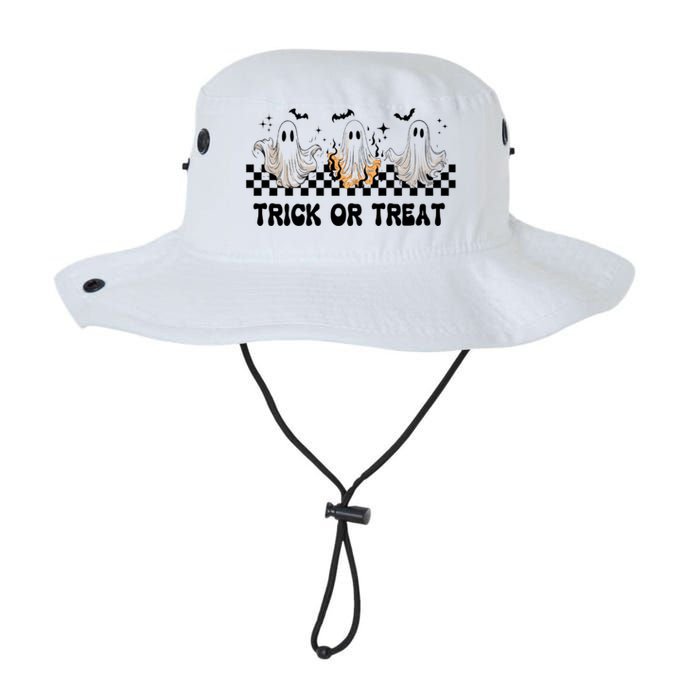 Halloween Cute Ghoul Ghost Trick Or Treat Spooky Matching Team Legacy Cool Fit Booney Bucket Hat