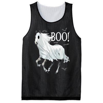 Horse Cosplay Ghost Boo Horse Ghost Halloween Mesh Reversible Basketball Jersey Tank