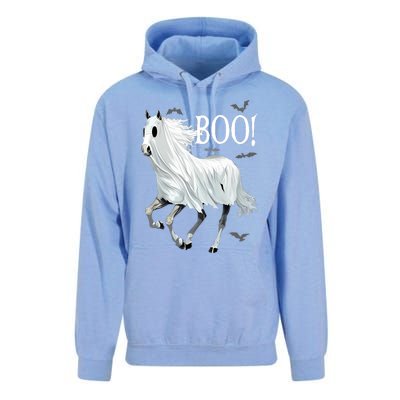 Horse Cosplay Ghost Boo Horse Ghost Halloween Unisex Surf Hoodie