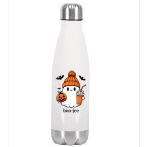 Halloween Cute Ghost Bougie Ghost Boojee Gift Stainless Steel Insulated Water Bottle