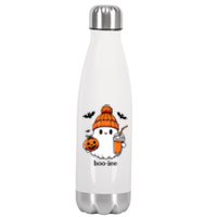 Halloween Cute Ghost Bougie Ghost Boojee Gift Stainless Steel Insulated Water Bottle