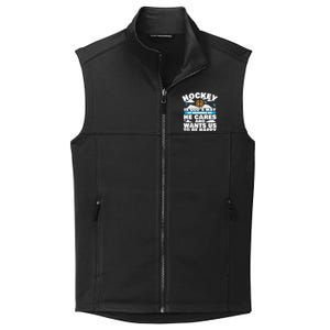 Hockey Christmas Gift Friend Gift Collective Smooth Fleece Vest