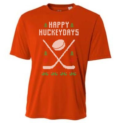 Hockey Christmas Gift For Brother Meaningful Gift Cooling Performance Crew T-Shirt