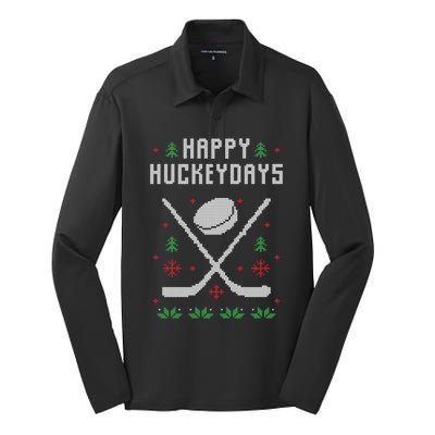 Hockey Christmas Gift For Brother Meaningful Gift Silk Touch Performance Long Sleeve Polo