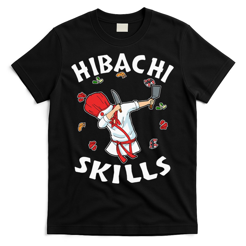 Hibachi Connoisseur Gifts Hibachi Chef Costume Hibachi Grill T-Shirt