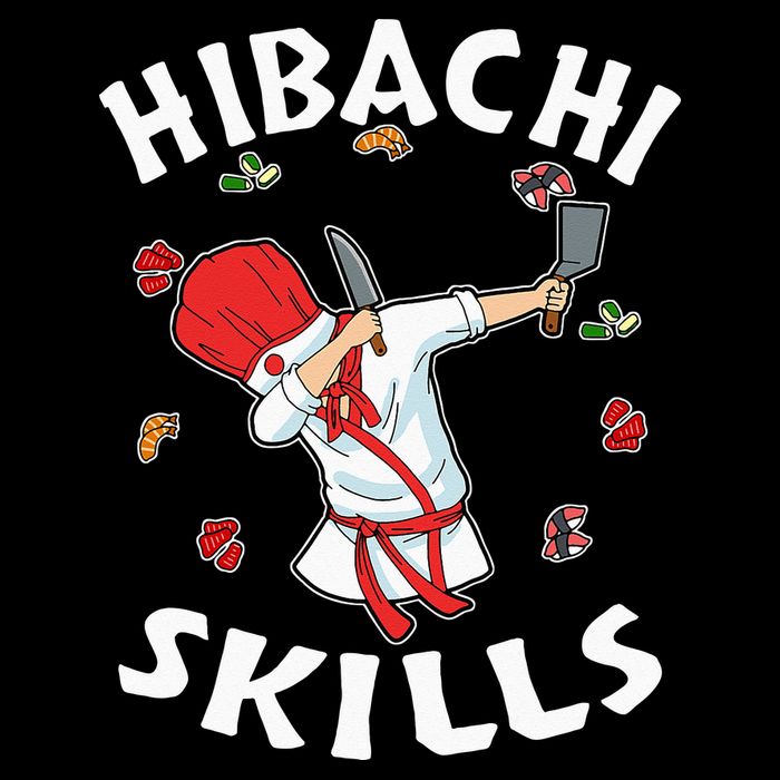 Hibachi Connoisseur Gifts Hibachi Chef Costume Hibachi Grill Drawstring Bag