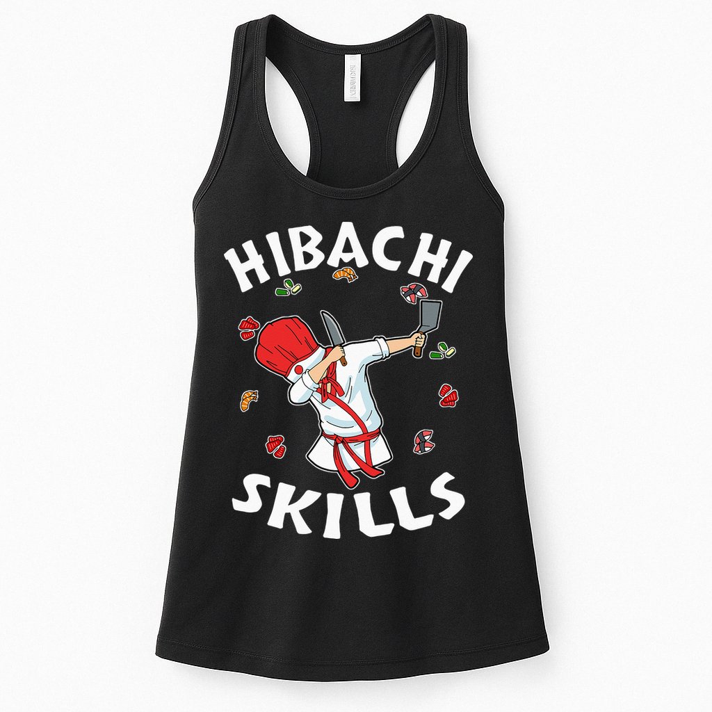 Hibachi Connoisseur Gifts Hibachi Chef Costume Hibachi Grill Womens Tank Top