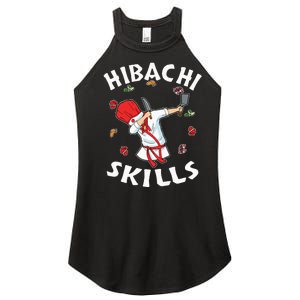 Hibachi Connoisseur Gifts Hibachi Chef Costume Hibachi Grill Women's Perfect Tri Rocker Tank