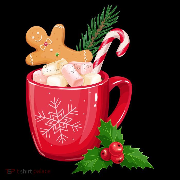 Hot Chocolate Gingerbread Christmas Impact Tech Backpack