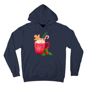 Hot Chocolate Gingerbread Christmas Hoodie