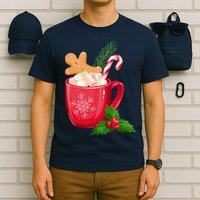 Hot Chocolate Gingerbread Christmas T-Shirt