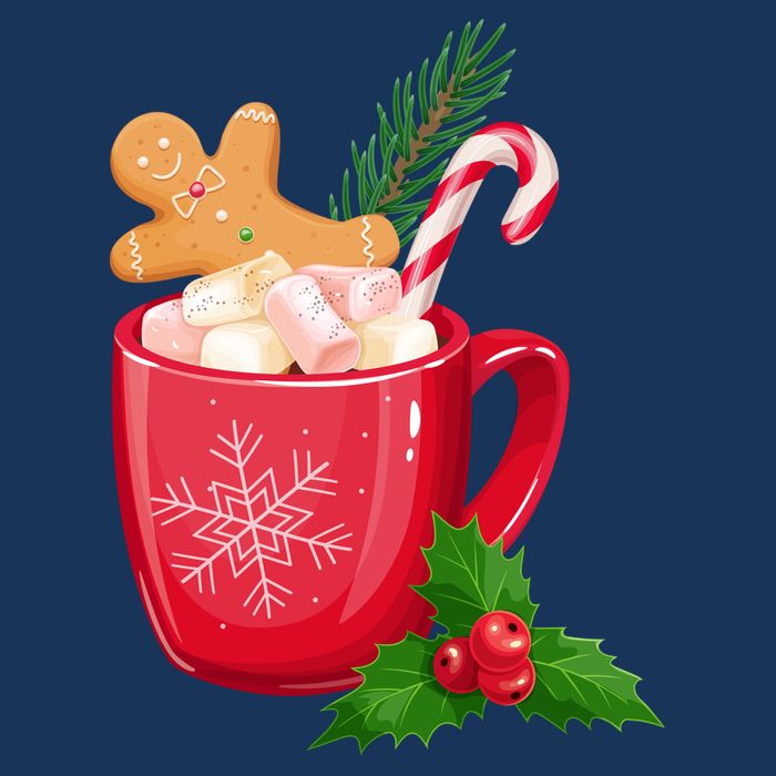 Hot Chocolate Gingerbread Christmas T-Shirt