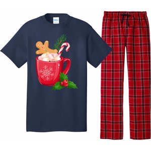 Hot Chocolate Gingerbread Christmas Pajama Set