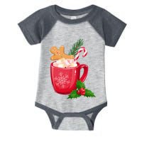 Hot Chocolate Gingerbread Christmas Infant Baby Jersey Bodysuit