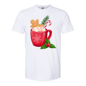 Hot Chocolate Gingerbread Christmas Softstyle CVC T-Shirt