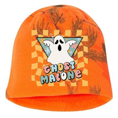 Halloween Cute Ghost Malone Parody Post Cool Hip Hop Joke Kati - Camo Knit Beanie