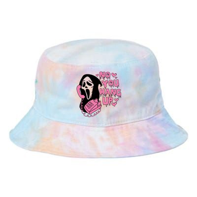 Horror Characters Ghost Face Graphic No You Hang Up Tie Dye Newport Bucket Hat