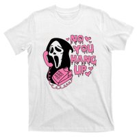 Horror Characters Ghost Face Graphic No You Hang Up T-Shirt