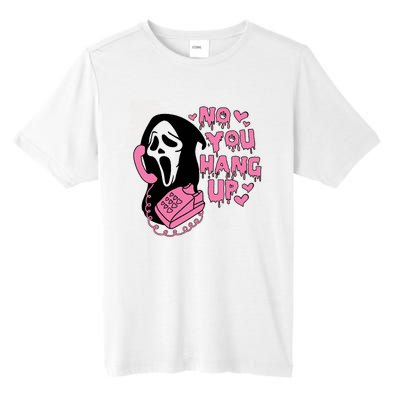 Horror Characters Ghost Face Graphic No You Hang Up Tall Fusion ChromaSoft Performance T-Shirt