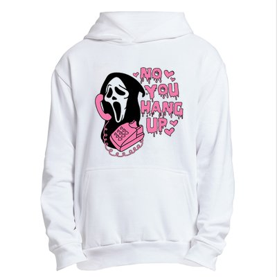 Horror Characters Ghost Face Graphic No You Hang Up Urban Pullover Hoodie