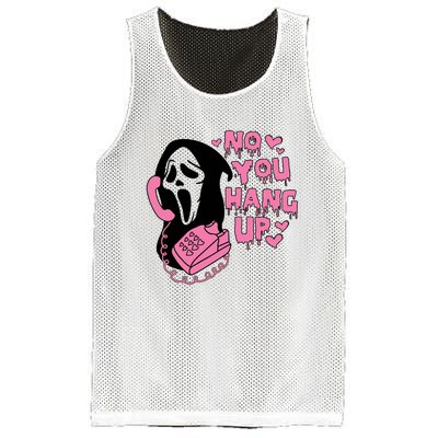 Horror Characters Ghost Face Graphic No You Hang Up Mesh Reversible Basketball Jersey Tank