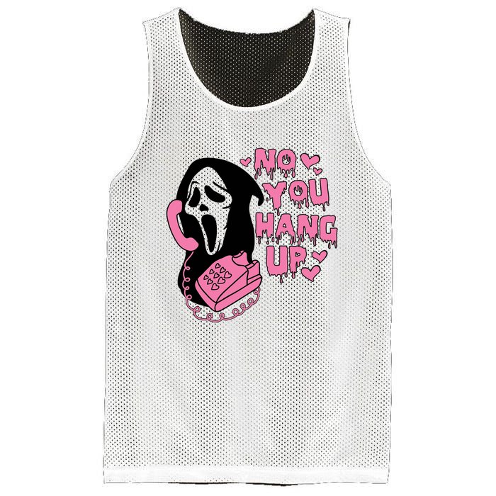 Horror Characters Ghost Face Graphic No You Hang Up Mesh Reversible Basketball Jersey Tank