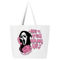 Horror Characters Ghost Face Graphic No You Hang Up 25L Jumbo Tote