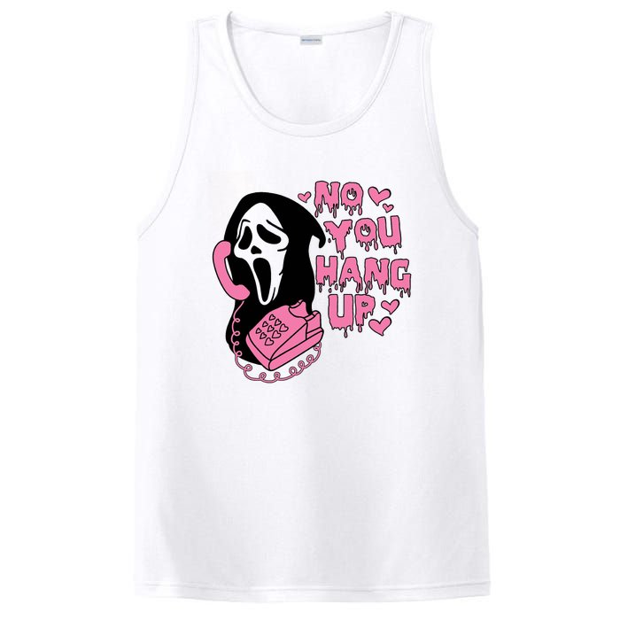 Horror Characters Ghost Face Graphic No You Hang Up PosiCharge Competitor Tank