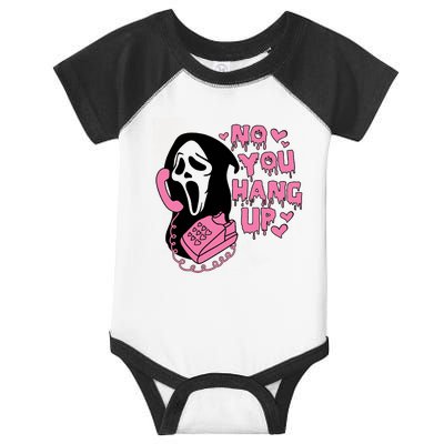 Horror Characters Ghost Face Graphic No You Hang Up Infant Baby Jersey Bodysuit