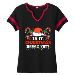 Holiday Cute Gift Ladies Halftime Notch Neck Tee