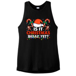 Holiday Cute Gift Ladies PosiCharge Tri-Blend Wicking Tank