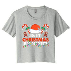 Holiday Cute Gift Women's Crop Top Tee