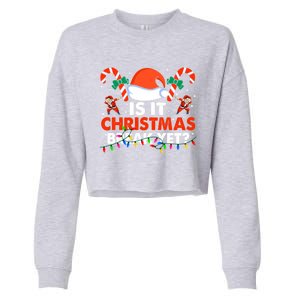 Holiday Cute Gift Cropped Pullover Crew