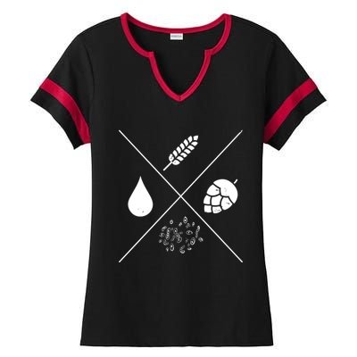 Hop Cross Gift Ladies Halftime Notch Neck Tee