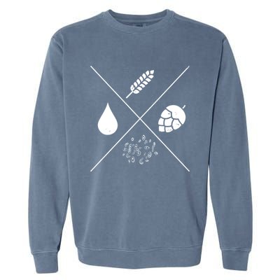 Hop Cross Gift Garment-Dyed Sweatshirt