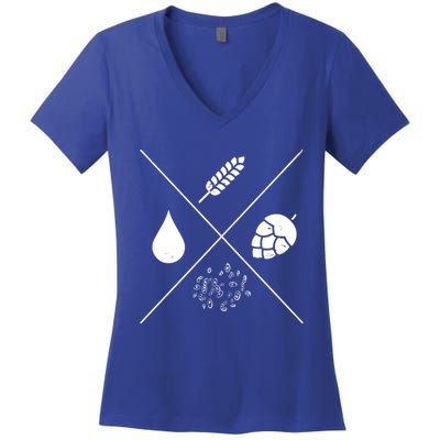 Hop Cross Gift Women's V-Neck T-Shirt