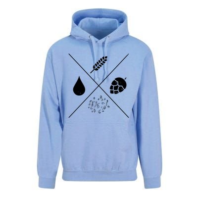 Hop Cross Gift Unisex Surf Hoodie