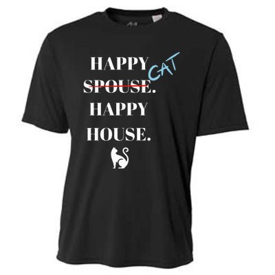 Happy Cat Happy House Cooling Performance Crew T-Shirt