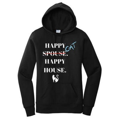 Happy Cat Happy House Women's Pullover Hoodie